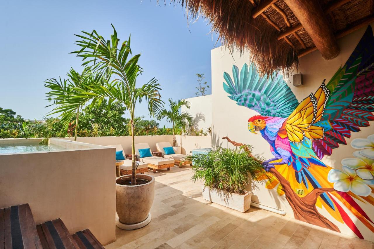 Spacious & Comfy Penthouse Oasis With Plunge Pool Tulum Exteriér fotografie