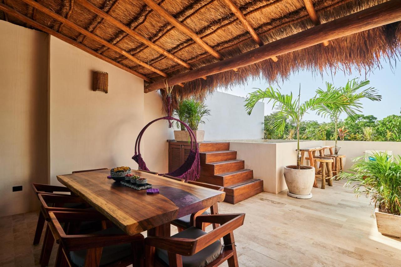 Spacious & Comfy Penthouse Oasis With Plunge Pool Tulum Exteriér fotografie