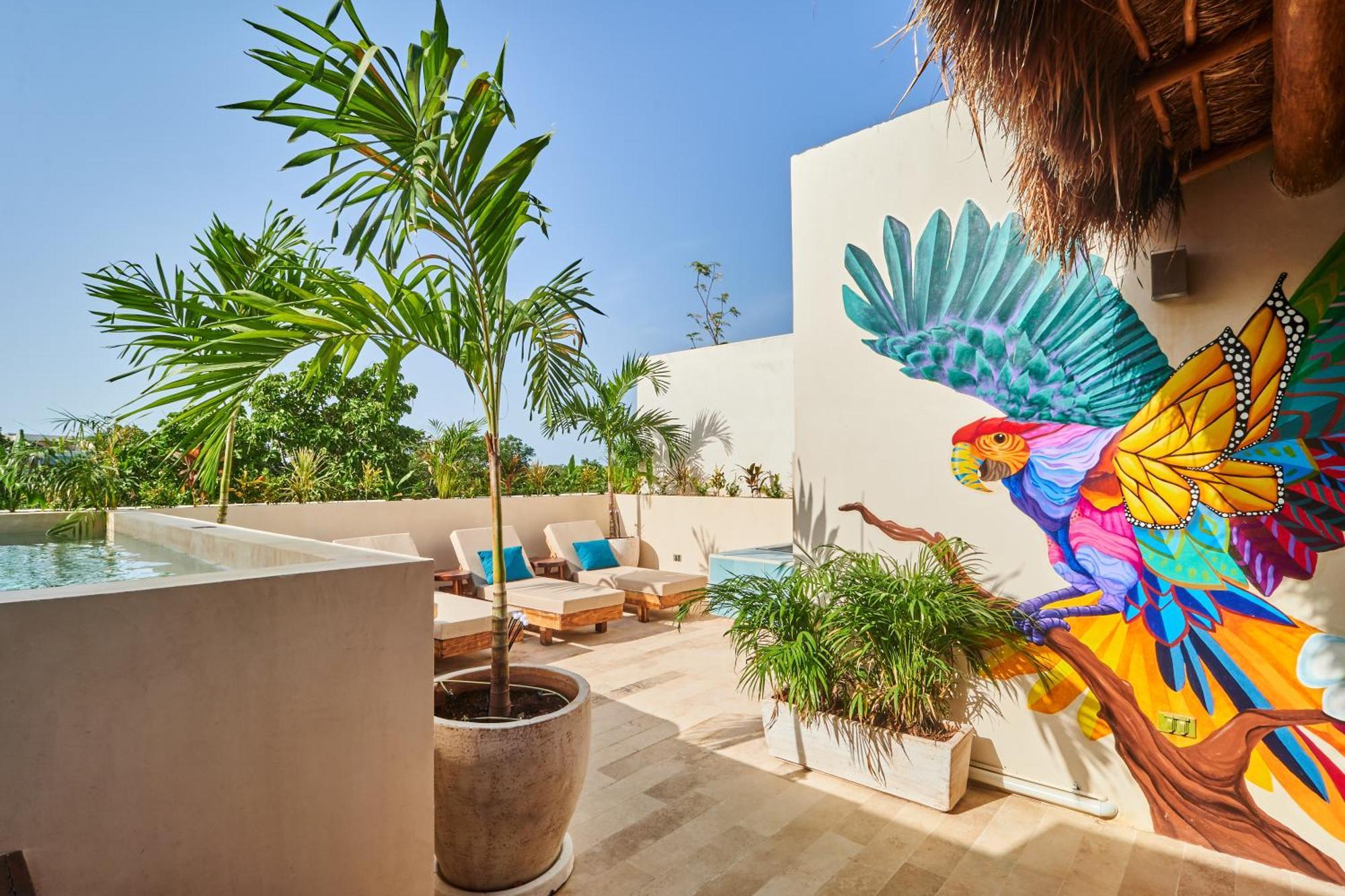 Spacious & Comfy Penthouse Oasis With Plunge Pool Tulum Exteriér fotografie