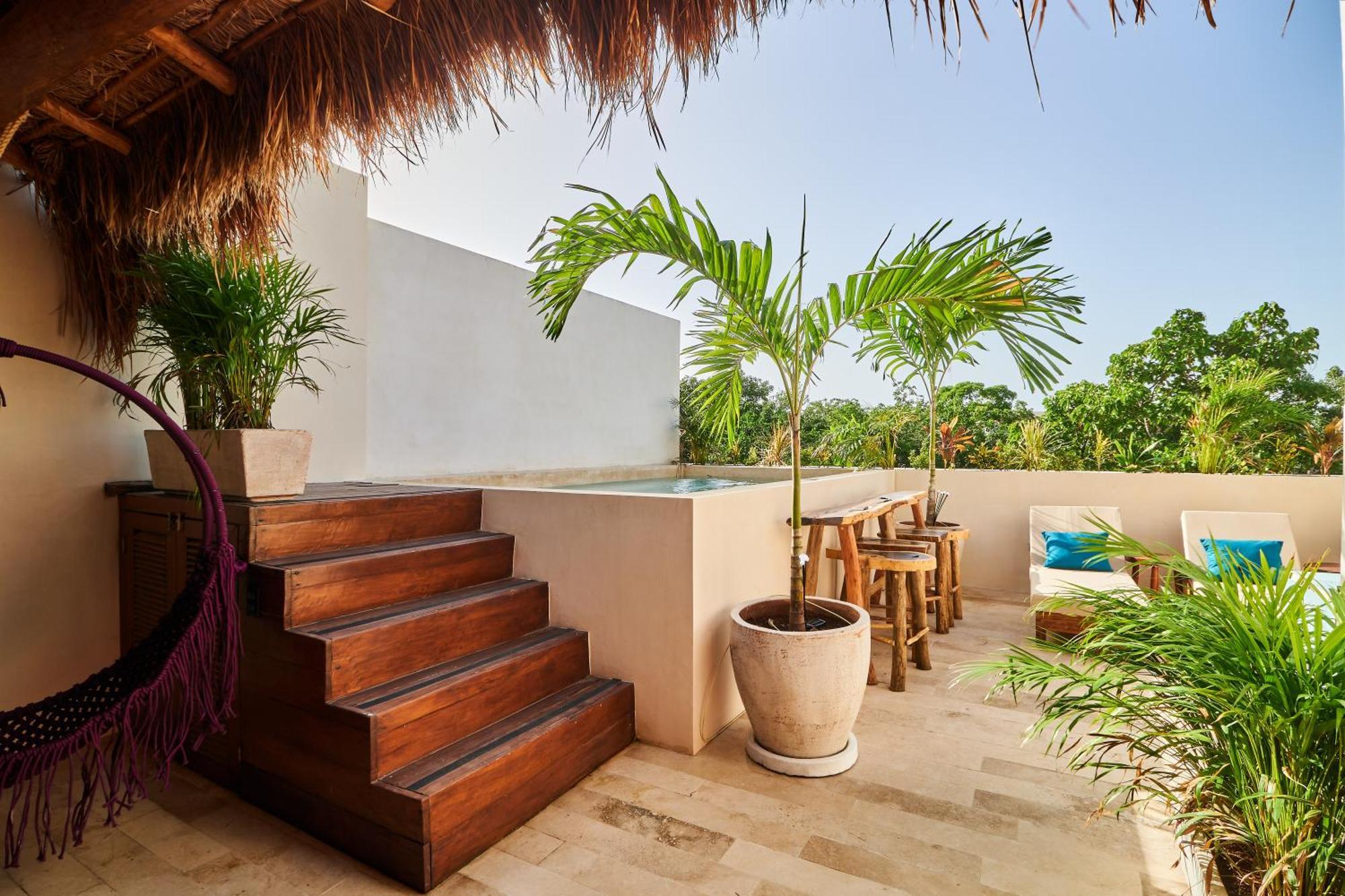 Spacious & Comfy Penthouse Oasis With Plunge Pool Tulum Exteriér fotografie